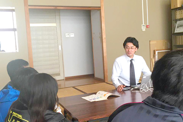 剣道部四年生対象の就職セミナー